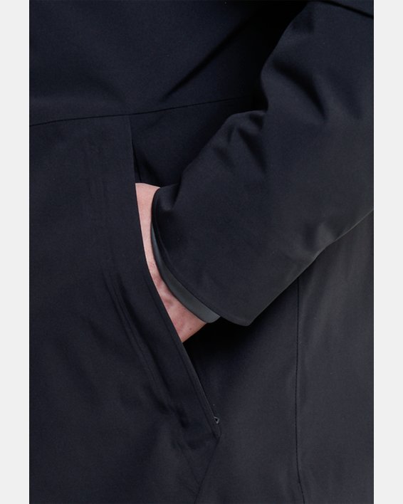 남성 UA Storm ColdGear® Infrared 다운 3-in-1 재킷 in Black image number 17